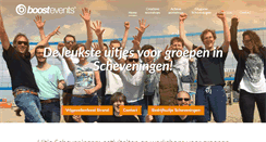 Desktop Screenshot of boostevents.nl